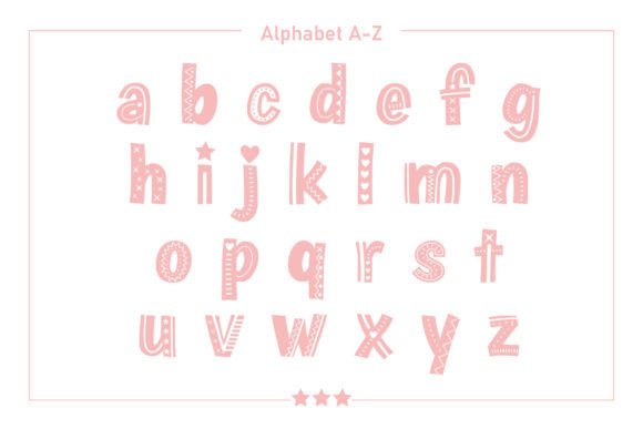 Sophia Cute Font preview 3