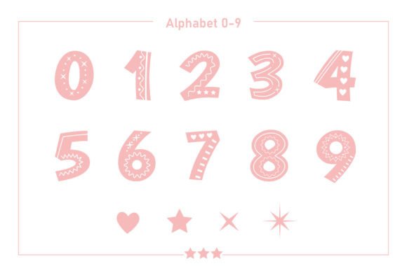 Sophia Cute Font preview 4