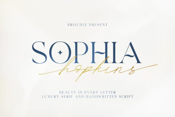 Sophia Hopkins Font