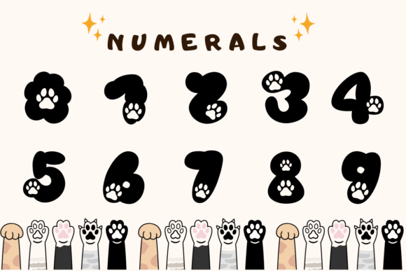 Cat and Dog Font preview 4