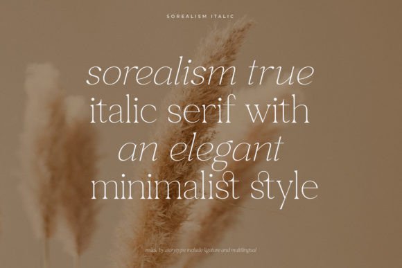Sorealism Font preview 3
