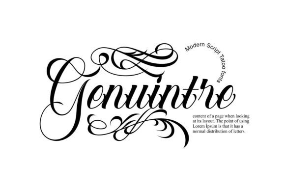 Soul Cahill Font preview 3
