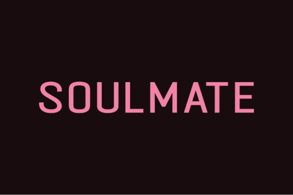 Soulmate Font preview 2