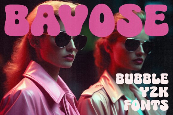 Bavose Font preview 2