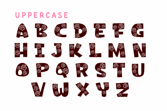 Cat Animal Font preview 2