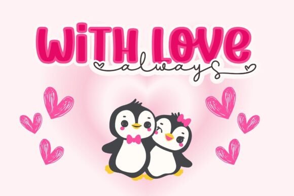 Soulmate Duo Font preview 2
