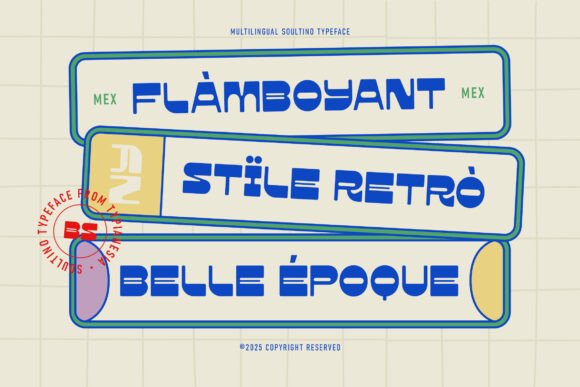 Soultino Font preview 3