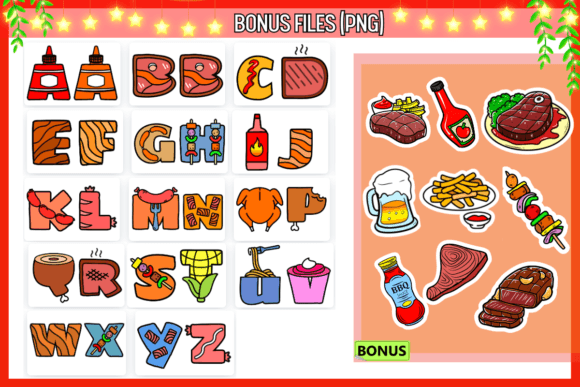 Bbq and Steak Font preview 3