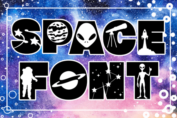 Space Font preview 2
