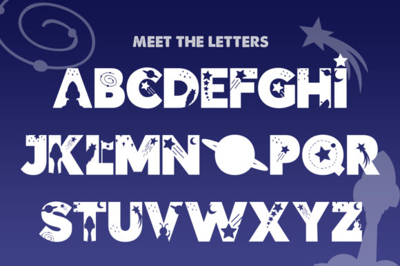 Space Font preview 3