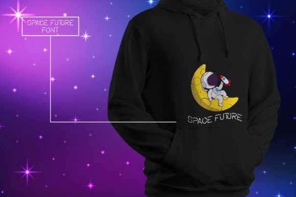 Space Future Font preview 3