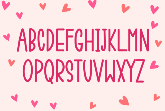 Be Happy Font preview 2