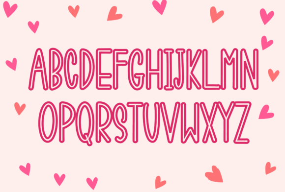 Be Happy Font preview 3
