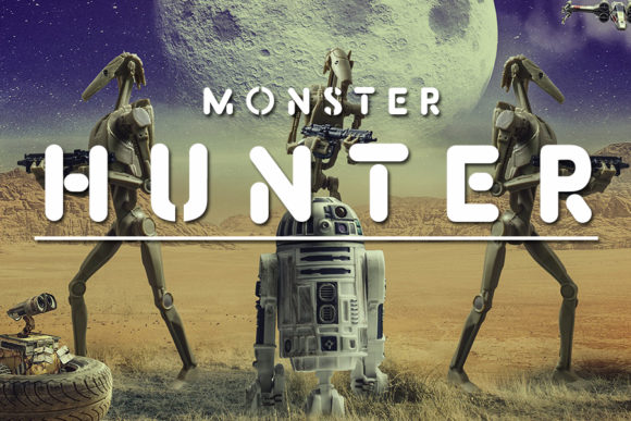 Space Jump Font preview 3