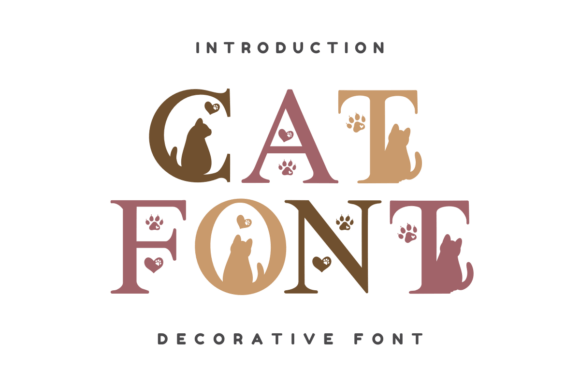 Cat Font Font