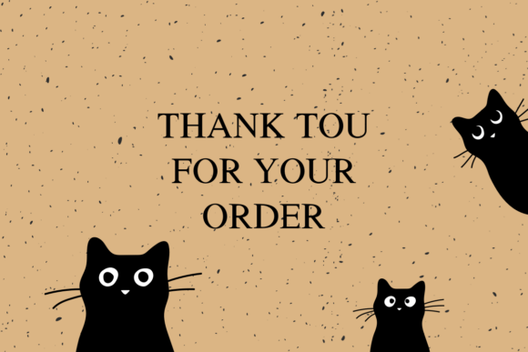 Cat Font Font preview 4