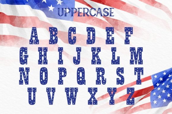Spangled Font preview 3