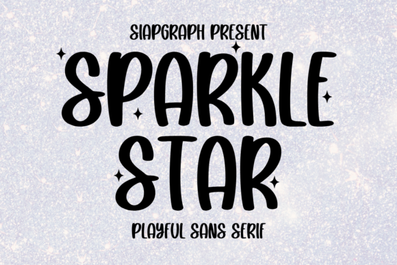 Sparkle Star Font