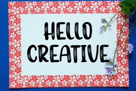 Sparkles Handwriting Font preview 2