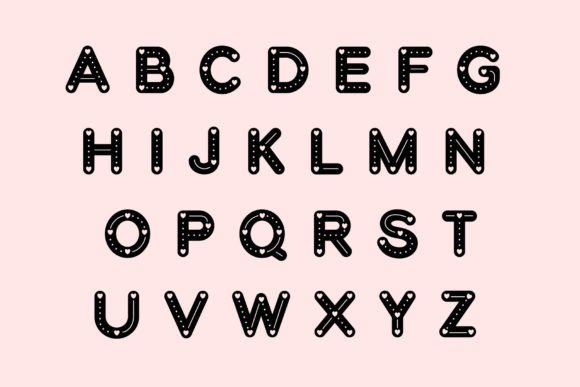 Be Mine Font preview 2