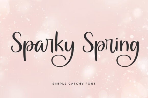 Sparky Spring Font Sparky Spring Font