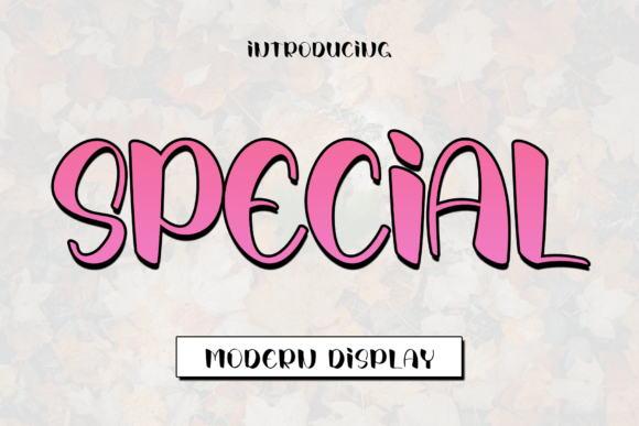 Special Font Special Font