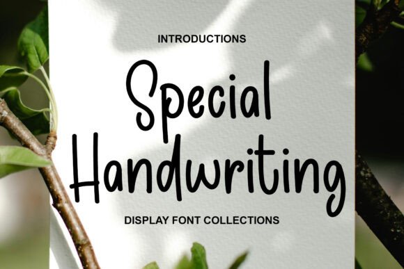 Special Handwriting Font