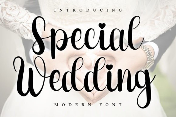 Special Wedding Font Special Wedding Font