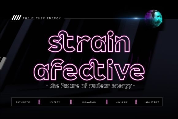 Spectron Font preview 4