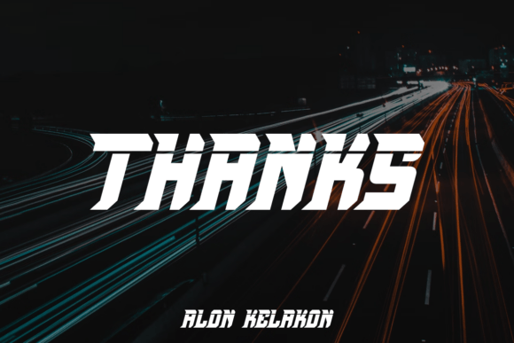 Speed Hamer Font preview 4