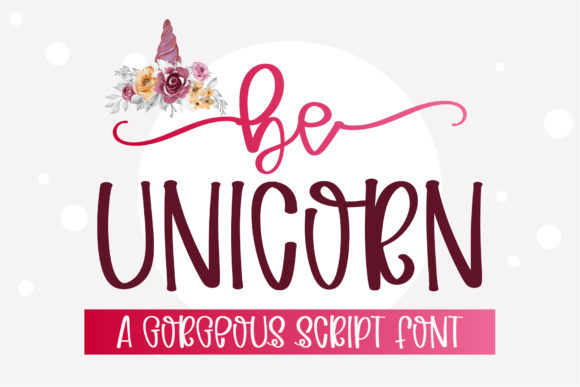 Be Unicorn Font Be Unicorn Font