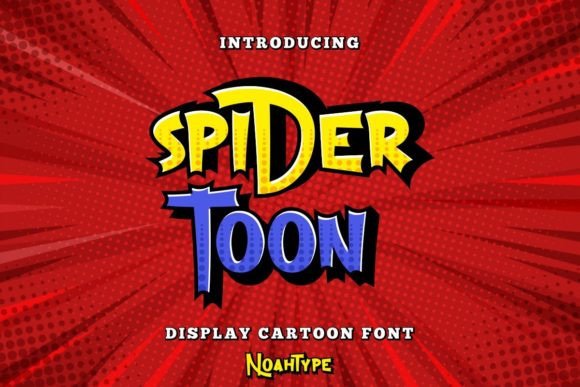 Spider Toon Font Spider Toon Font