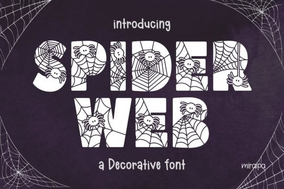 Spider Web Font