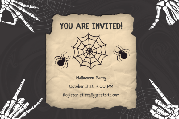Spiderweb Halloween Font preview 2