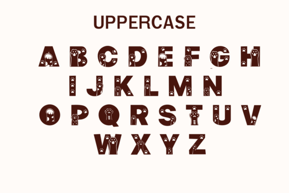 Cat Paw Font preview 3