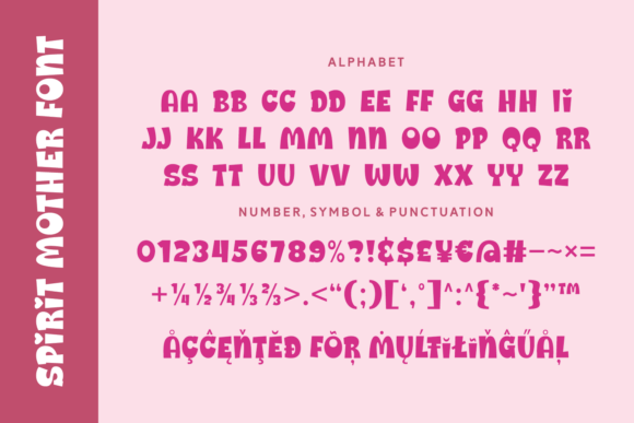 Spirit Mother Font preview 4