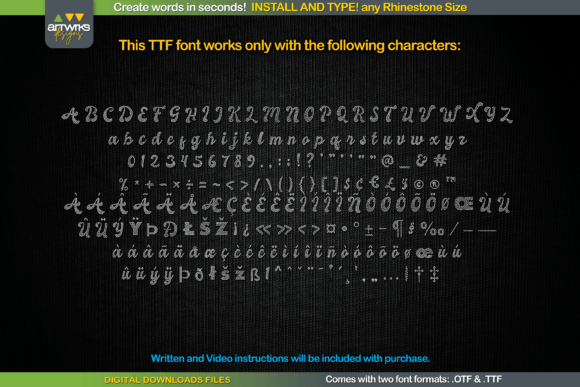 Splashed Font preview 2