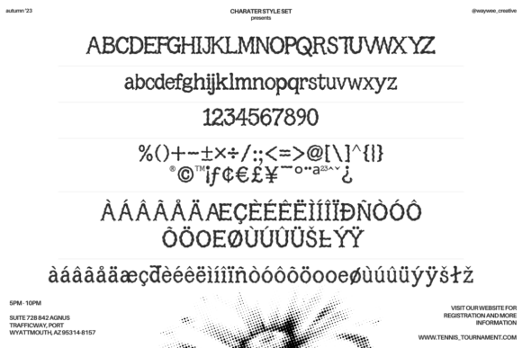 Splattica Font preview 2