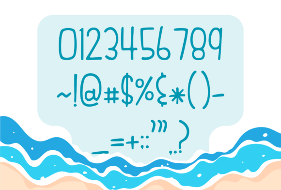 Spling Smile Font preview 4