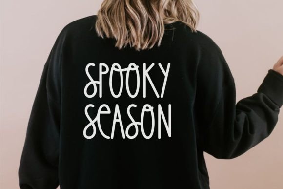 Spooktaculer Font preview 2