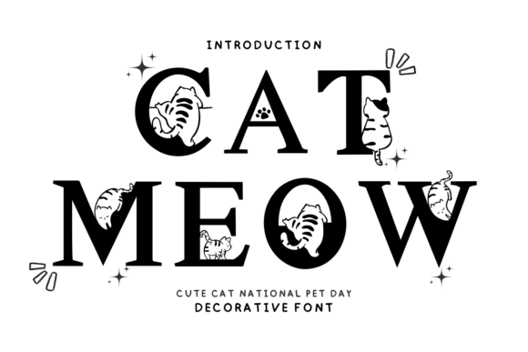 Cat Meow Font