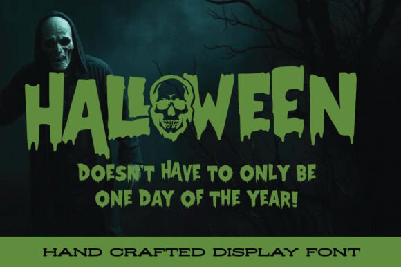 Spooky 13 Font preview 3
