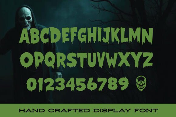 Spooky 13 Font preview 4