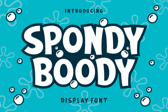 Spondy Boody Font Spondy Boody Font