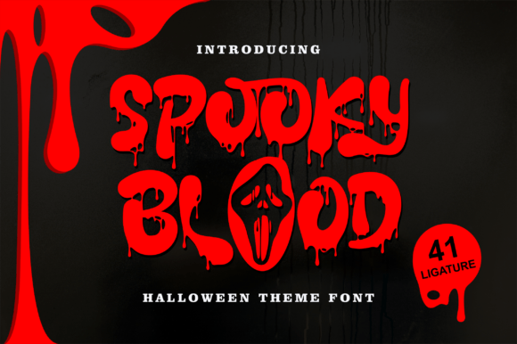 Spooky Blood Font Font Spooky Blood Font Font