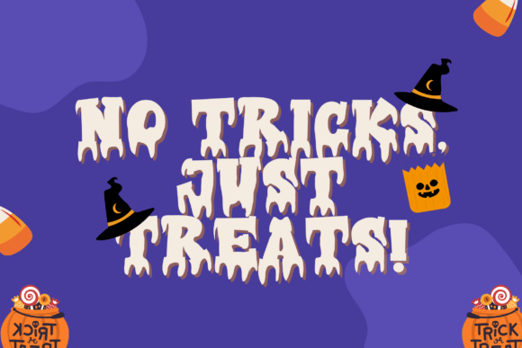 Spooky College Font preview 3
