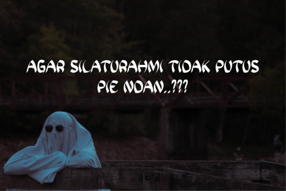 Spooky Japanese Font preview 2