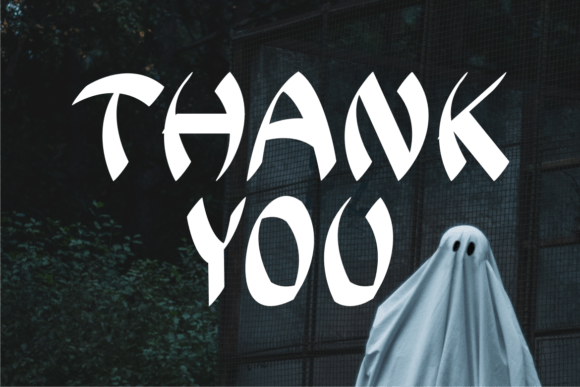 Spooky Japanese Font preview 4