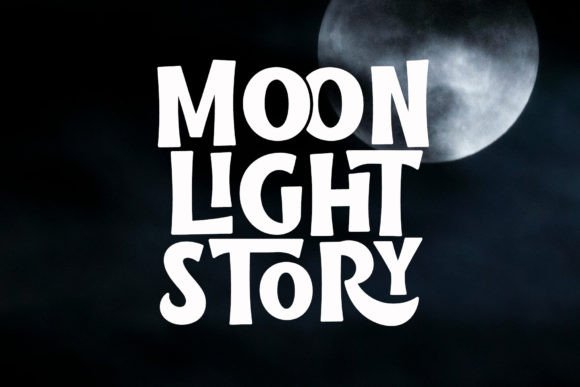 Spooky Dream Font preview 3