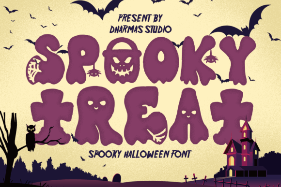Spooky Treat Font Spooky Treat Font